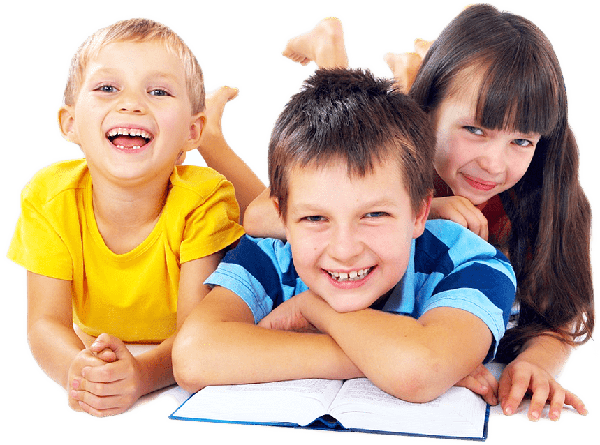 Happy School children